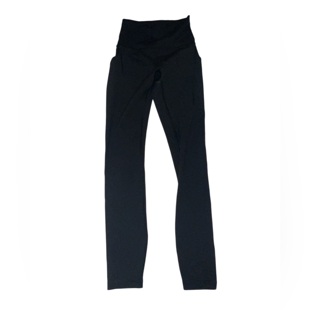 Lululemon Wunder Train High-Rise Tight with Pockets 25" Black Size 2 Orig $128 - Picture 7 of 8